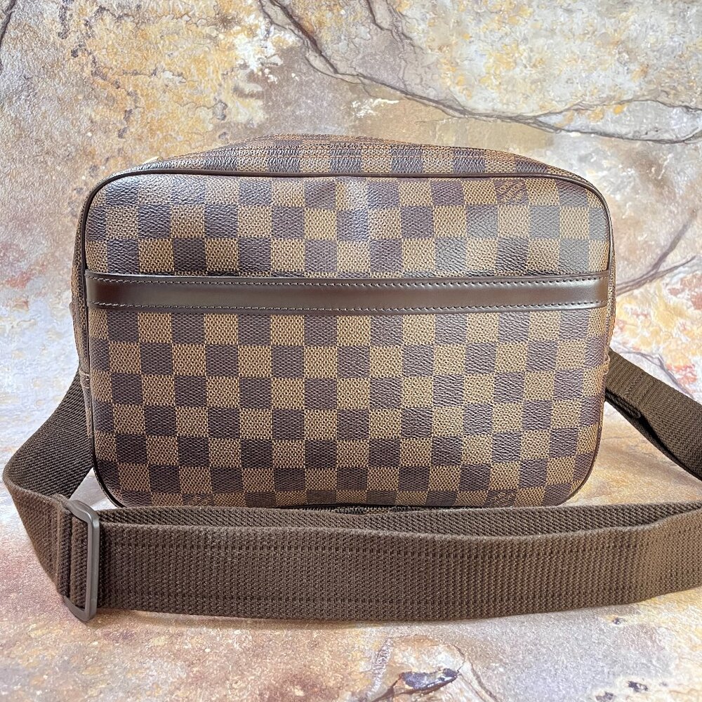 Louis Vuitton Reporter PM Damier Crossbody Bag w/ Box & Dust Bag